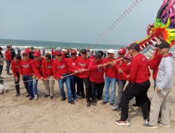 Ribuan Peserta Ikuti Lomba Layang-Layang Di Hari Jadi Kabupaten Lampung Selatan Yang ke-67 Tahun 2023.