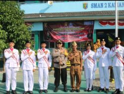 Antisipasi Tauran Dan Geng Motor,Kapolres Lampung Selatan Pembinaan Siswa Di SMAN 2 Kalianda