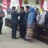 Ketua DPRD Lamsel Ambil Sumpah dan Janji PAW Tiga Anggota DPRD Masa Jabatan 2019-2024