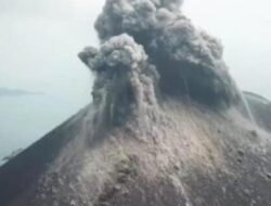 Pemerintah Menghimbau, Agar Masyarakat Pesisir Rajabasa Lamsel Waspadai Erupsi Abu Vulkanik GAK